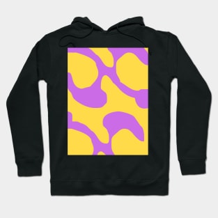 Abstract pattern purple swirl Hoodie